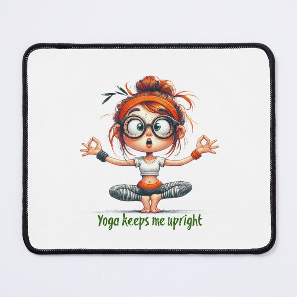 Item preview, Yoga keeps me upright designed and sold by Made-by-Gus.