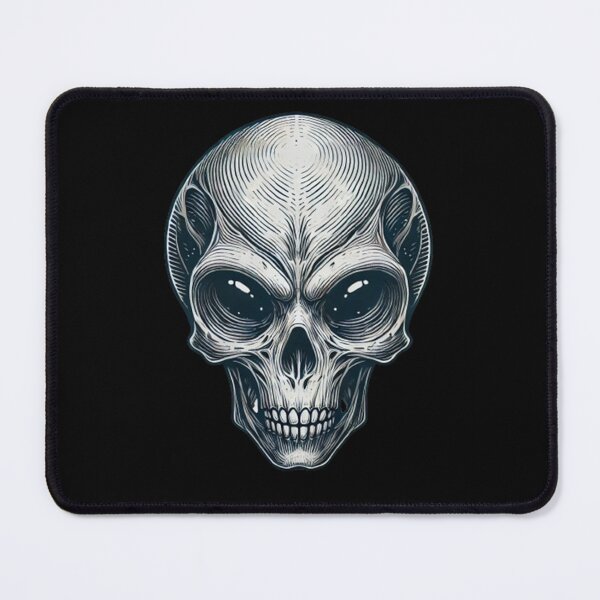 Item preview, Alien Skull 30 designed and sold by LaNadaYFundante.