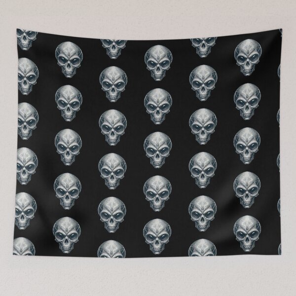 Item preview, Alien Skull 30 designed and sold by LaNadaYFundante.