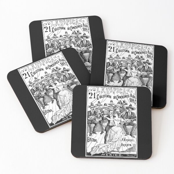 Item preview, Couple Dances Band Plays Music Mexico 1894 José Guadalupe Posada designed and sold by RocketshipRetro.
