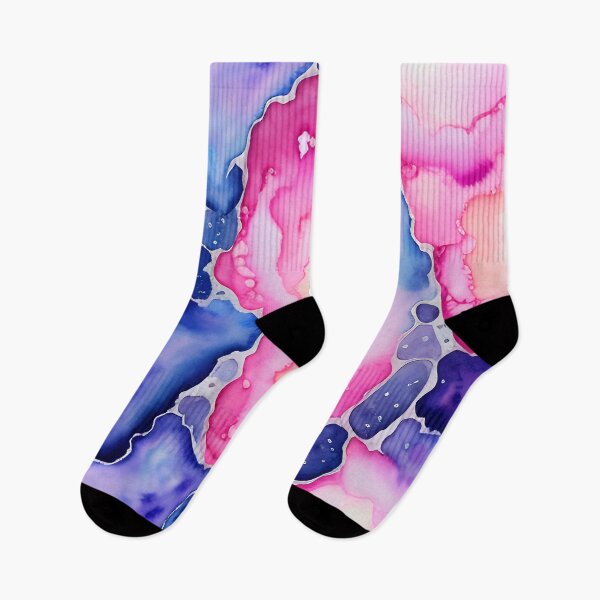 Item preview, Pink Purple and Navy Cosmic Bacteria Cell Abstract Pattern for Celestial Decor designed and sold by kathrynchill.