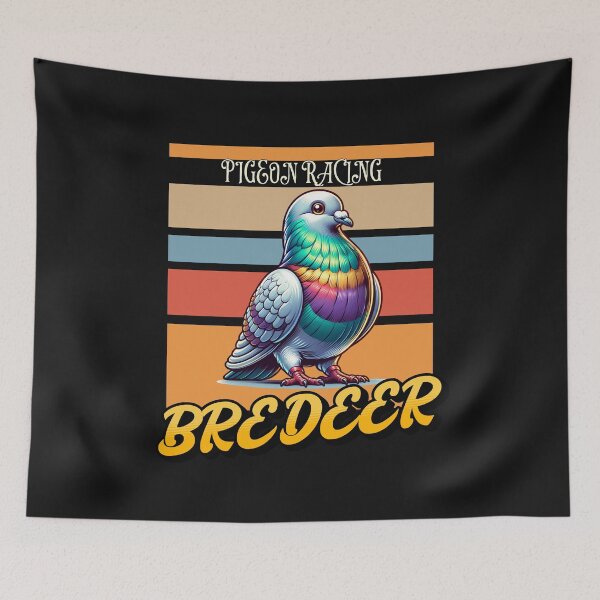 Item preview, Pigeon Racing Breeder Retro Vintage T-Shirt designed and sold by MizoX7.