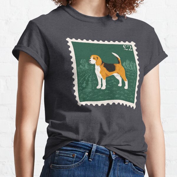Item preview, Beagle Postage Stamp designed and sold by illucalliart.