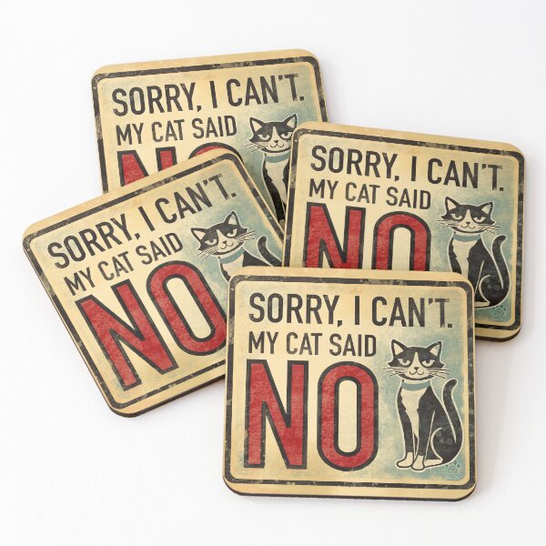 Item preview, My Cat Said No designed and sold by Feline-and-Fine.