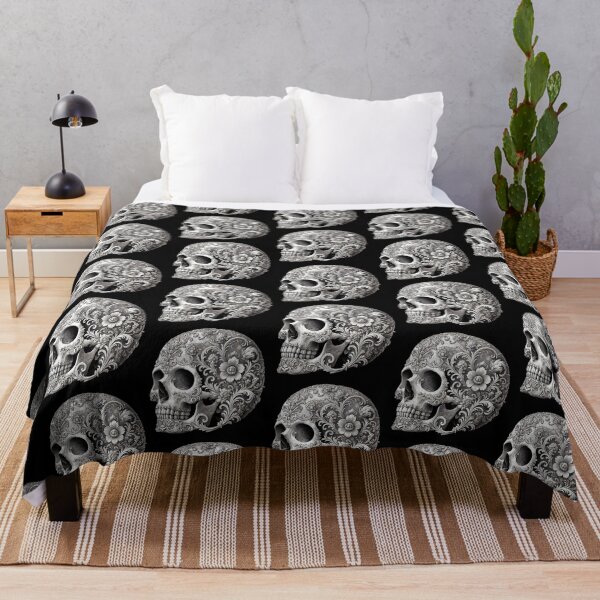 Item preview, Rococo Skull designed and sold by LaNadaYFundante.