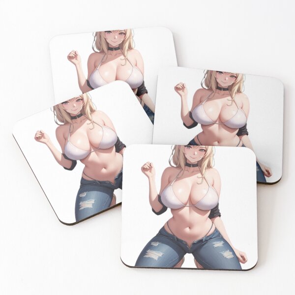 Item preview, Hot Blonde Anime Girl designed and sold by VDDDesign.