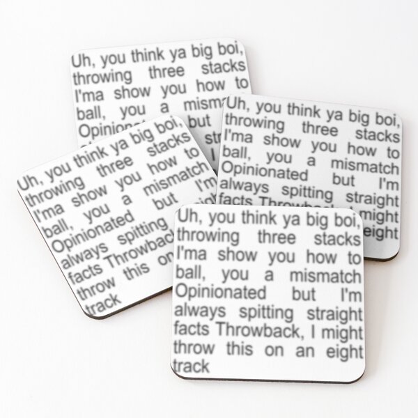 Item preview, Mark Lee Jopping verse (brat style) designed and sold by designedbymary.