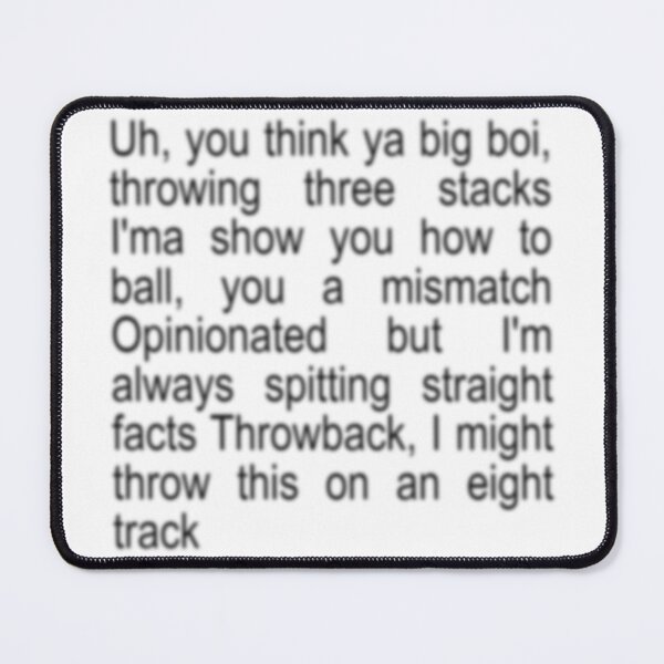 Item preview, Mark Lee Jopping verse (brat style) designed and sold by designedbymary.