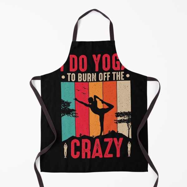 Item preview, Yoga to Burn Off the Crazy designed and sold by kiloorartclub.