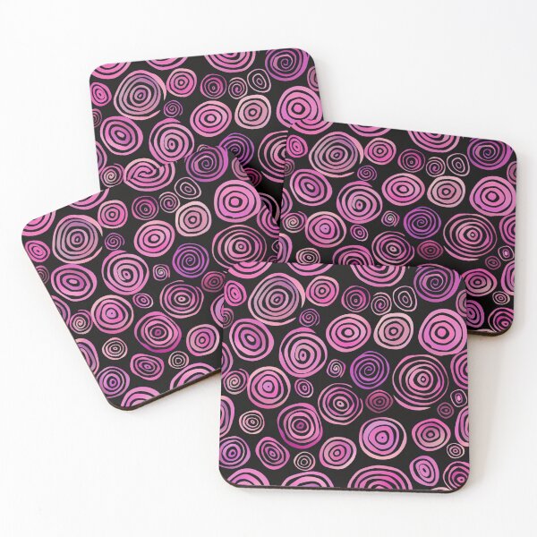 Item preview, Hypnotic Pink Swirls designed and sold by mittie101.