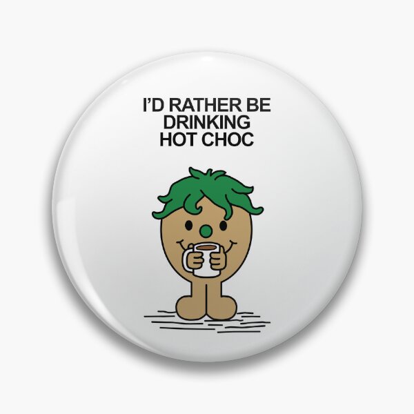 Item preview, Mr Men I'd rather be drinking hot choc, hot chocolate designed and sold by Scat the cat.