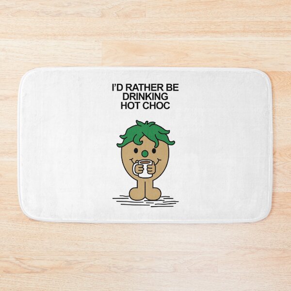 Item preview, Mr Men I'd rather be drinking hot choc, hot chocolate designed and sold by Scat the cat.