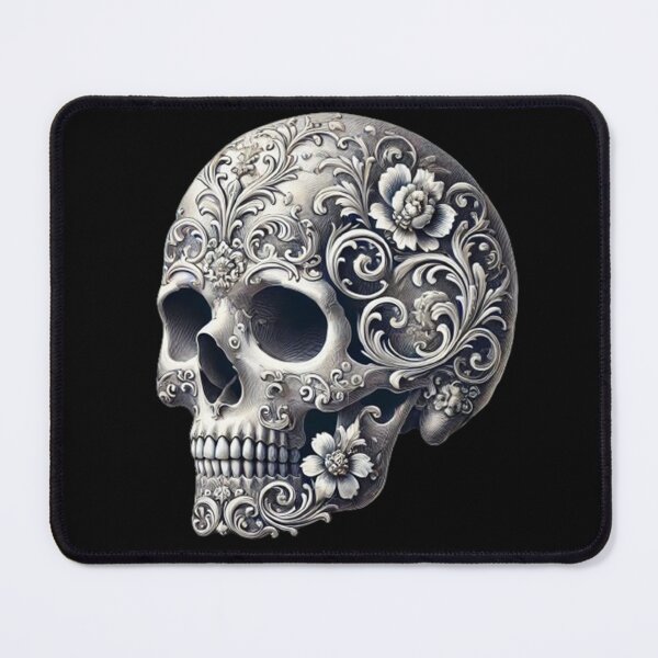 Item preview, Rococo Skull 3 designed and sold by LaNadaYFundante.