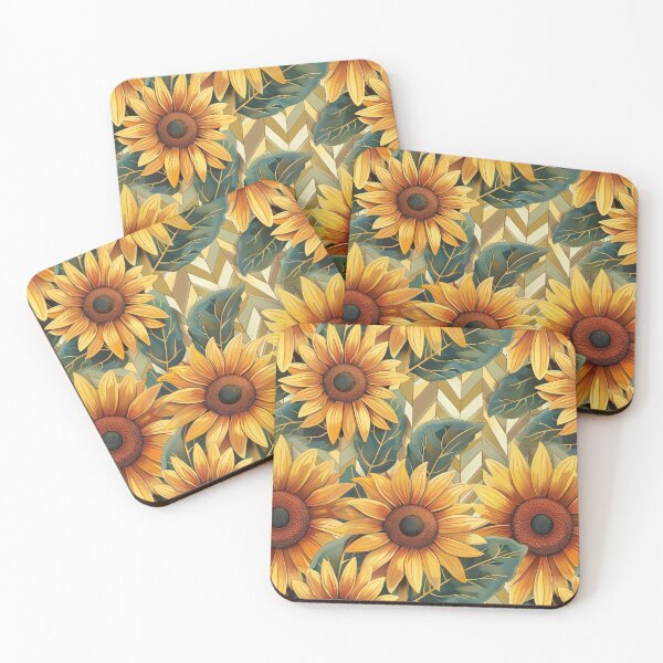 Item preview, SOLEIL MODERNE Sun-Kissed Sunflowers designed and sold by Frenchifique.