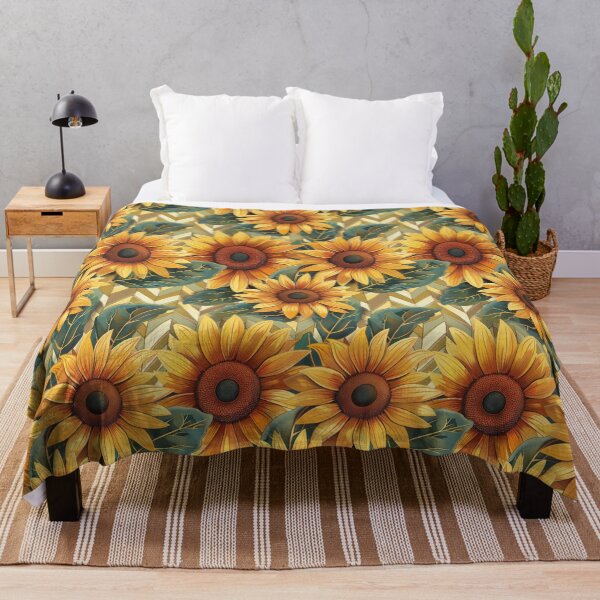 Item preview, SOLEIL MODERNE Sun-Kissed Sunflowers designed and sold by Frenchifique.
