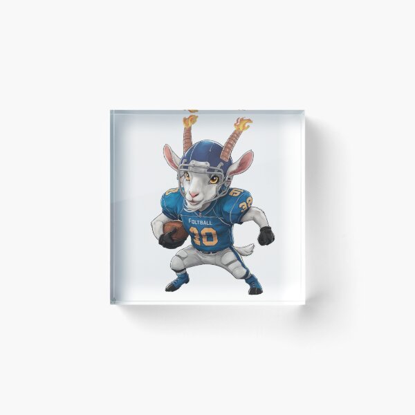Item preview, Football Fantasy Goat - Goat Design  designed and sold by Dirty-Designs.