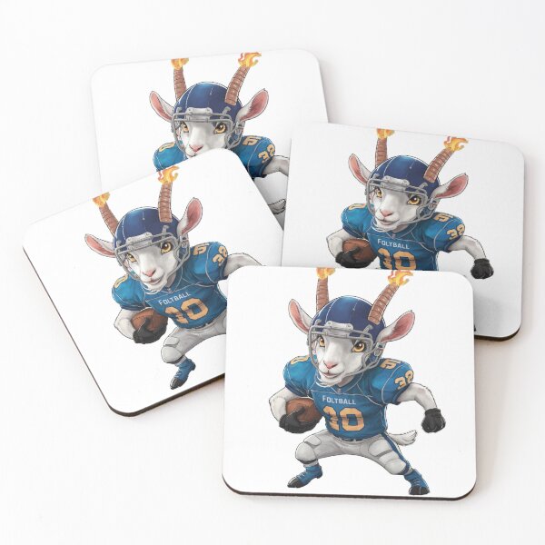 Item preview, Football Fantasy Goat - Goat Design  designed and sold by Dirty-Designs.