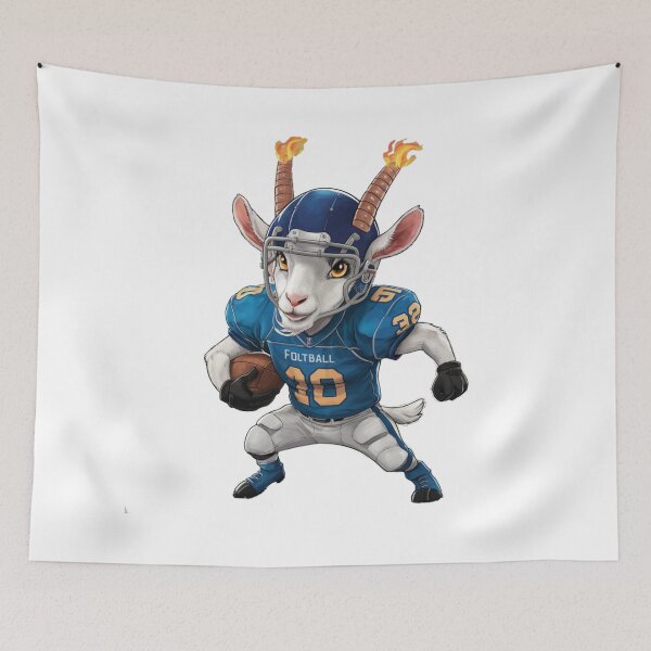 Item preview, Football Fantasy Goat - Goat Design  designed and sold by Dirty-Designs.