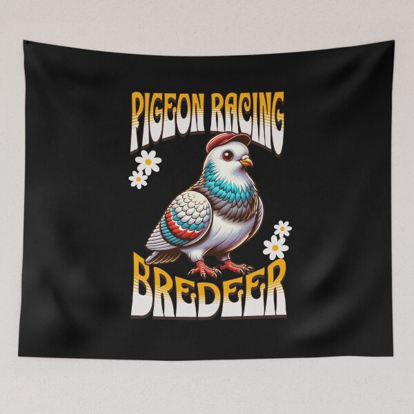 Item preview, Pigeon Racing Breeder Retro Vintage T-Shirt designed and sold by MizoX7.