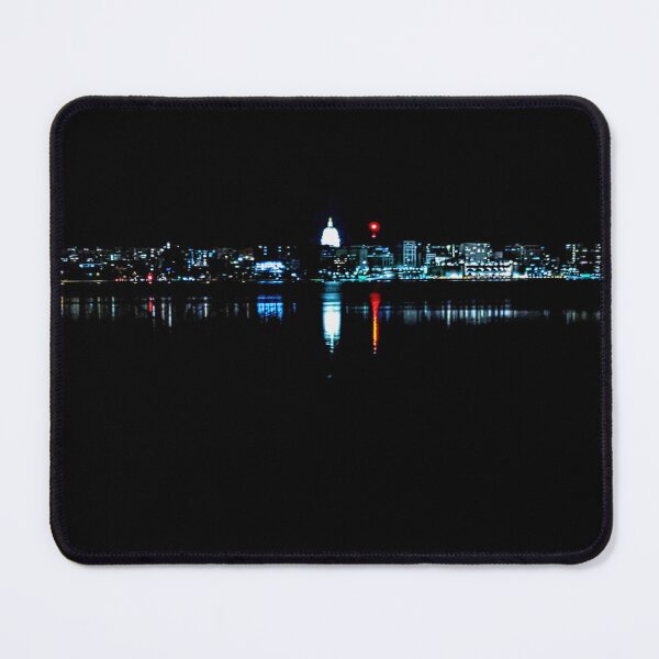 Item preview, Madison Wisconsin skyline designed and sold by mommasmadegoods.