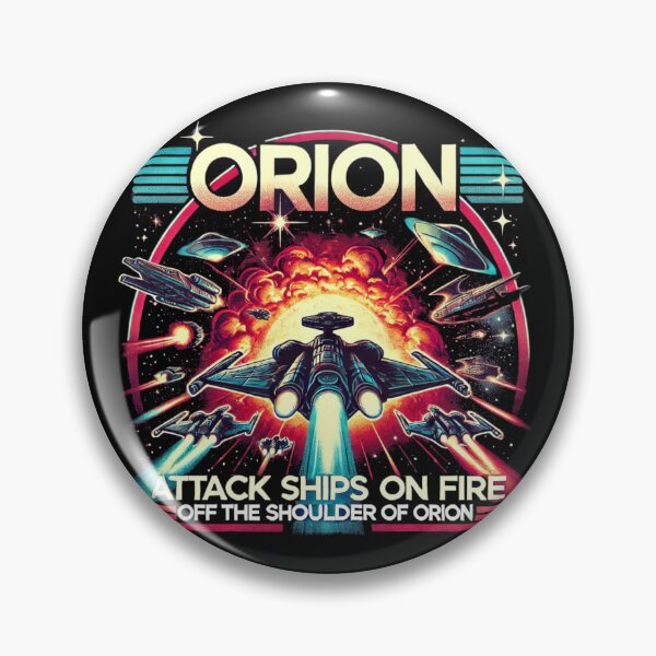 Item preview, Blade Runner - Ships Burning Orion designed and sold by Random-Reality.