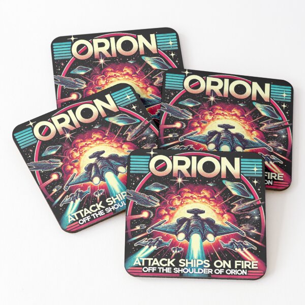 Item preview, Blade Runner - Ships Burning Orion designed and sold by Random-Reality.