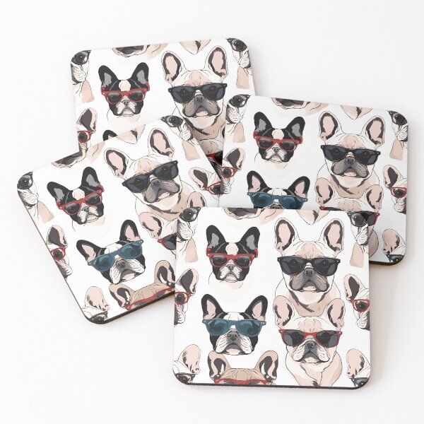 Item preview, French Bulldog wear sunglasses designed and sold by KRTstudio.