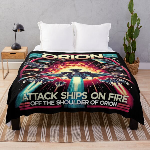 Item preview, Blade Runner - Ships Burning Orion designed and sold by Random-Reality.