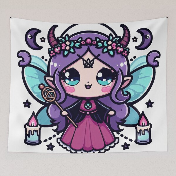 Item preview, Kawaii Occult Fairy: Enchanted Charm designed and sold by Canaba.