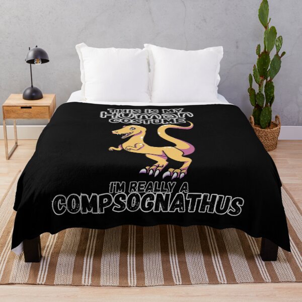 Item preview, This Is my Human Costume I'm really a Compsognathus designed and sold by Pint-SizeDesign.