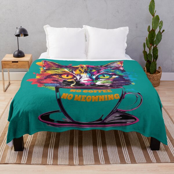 Item preview, NO COFFEE? NO MEOWNING..! designed and sold by FabulDeco2022.