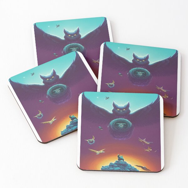 Item preview, Twilight Guardians: A Mystical Wildlife Panorama designed and sold by merve02shop.