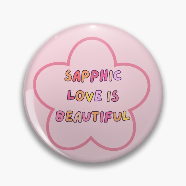Item preview, Sapphic Love Is Beautiful designed and sold by Antler Queen Creations.