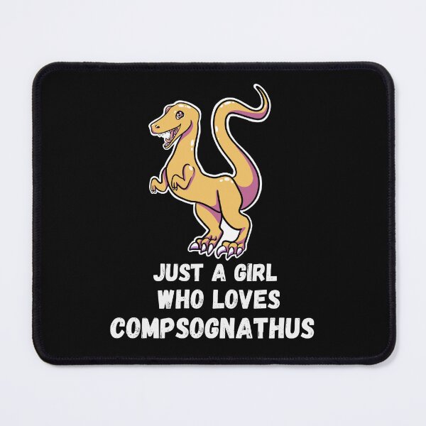 Item preview, Just A Girl Who Loves Compsognathus designed and sold by Pint-SizeDesign.