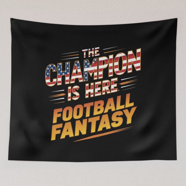 Item preview, The Champion Is Here USA - Football Fantasy  designed and sold by Dirty-Designs.