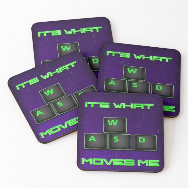 Item preview, WASD It's What Moves Me designed and sold by WiseWitch.