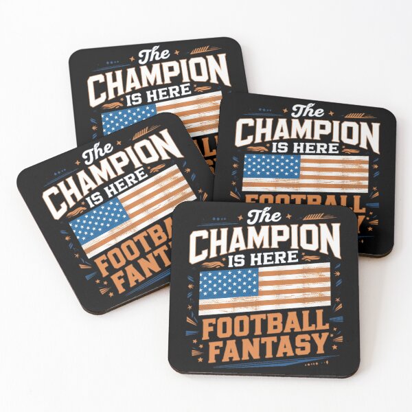 Item preview, The Champion Is Here USA - Football Fantasy  designed and sold by Dirty-Designs.