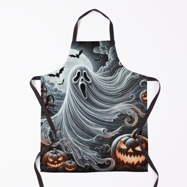 Item preview, Eerie Ghost: Halloween-Themed Design designed and sold by AdisKucius.