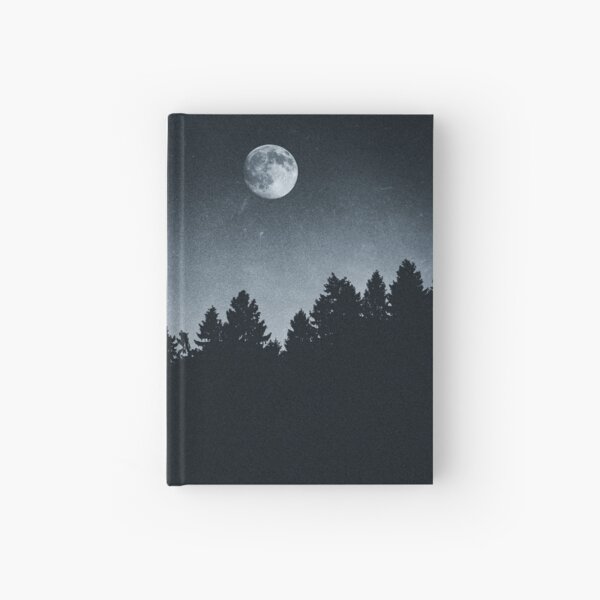 Item preview, Under Moonlight // Ghost Wood Vibes In A Dark Forest With Cascadia Trees In Magic Night Sky designed and sold by Tordis Kayma.