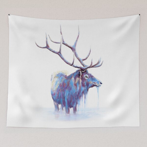 Item preview, Elk in the Water designed and sold by MichelleFaber.