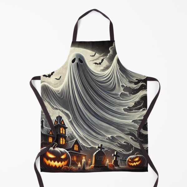 Item preview, Eerie Ghost: Halloween-Themed Design designed and sold by AdisKucius.