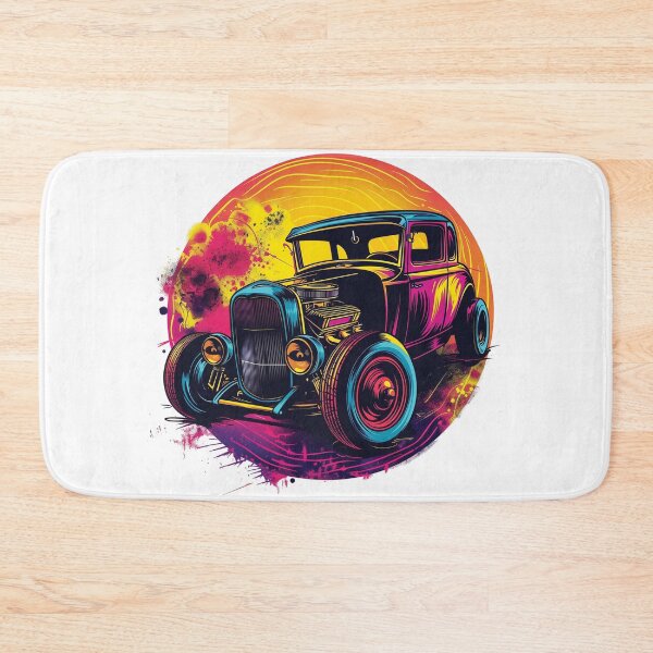 Item preview, Colorful Hot Rod designed and sold by bluepygmy.