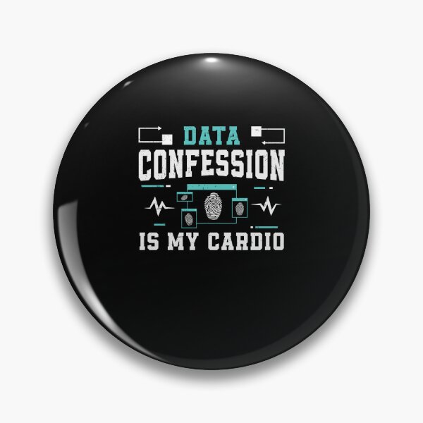 Item preview, Data Confession Is My Cardio Comp Forensics Forensic Analyst designed and sold by StrongShirts.