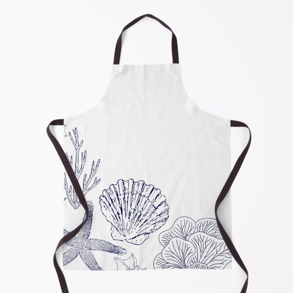 Item preview, Blue Shells and Corals designed and sold by MayaBusiness.