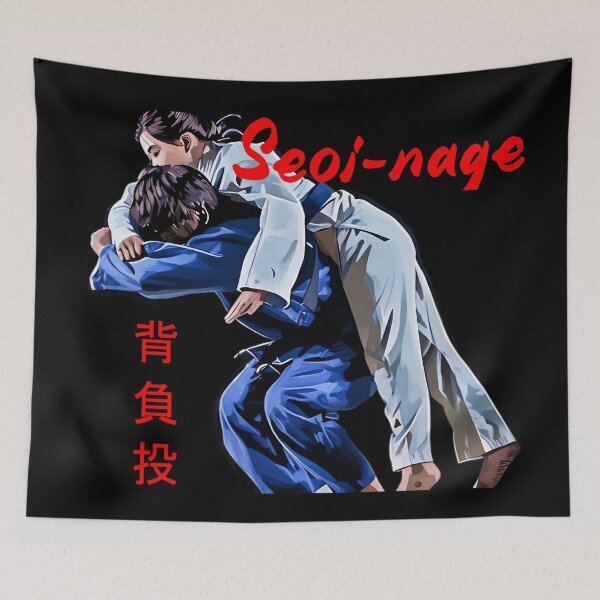 Item preview, Judo Techniques - Seoi nage - BLK designed and sold by LuizSilva1983.