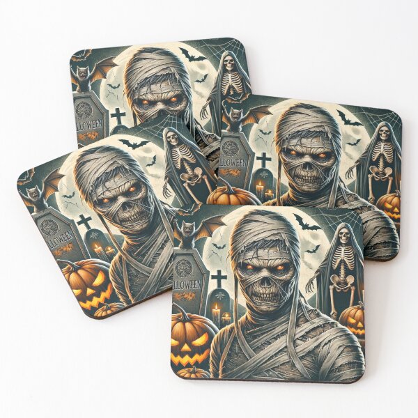Item preview, Eerie Mummy: Halloween-Themed Design designed and sold by AdisKucius.