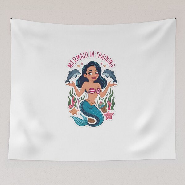 Item preview, Mermaid in training  designed and sold by HopInStyle31.