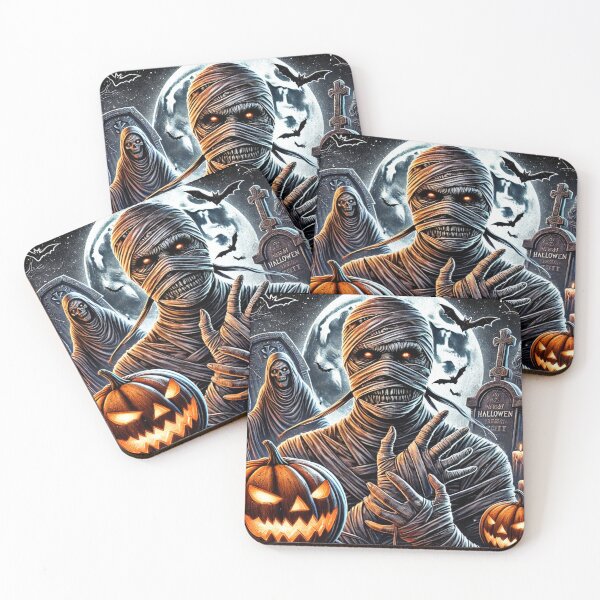 Item preview, Eerie Mummy: Halloween-Themed Design designed and sold by AdisKucius.