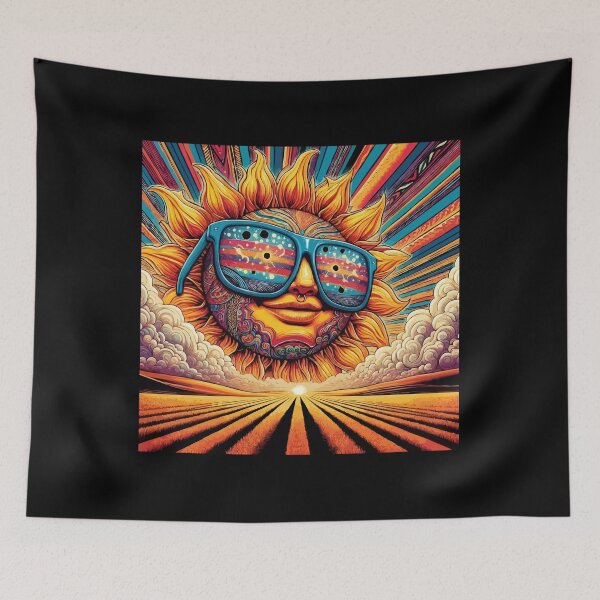 Item preview, Sunspot Cool Sun with sunglasses tee designed and sold by SEKAIHUNTER.