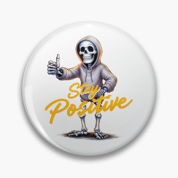 Item preview, Stay Positive - Funny Reaper  designed and sold by StellarDreamer.